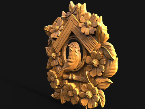 Kuş CNC 3D Baskı Modeli