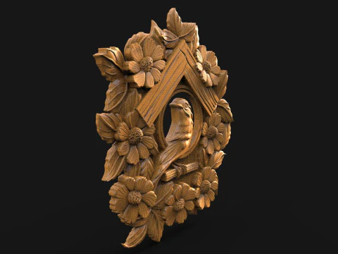 Kuş CNC 3D Baskı Modeli