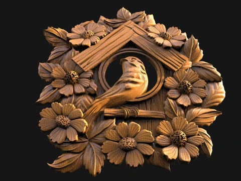 Kuş CNC 3D Baskı Modeli