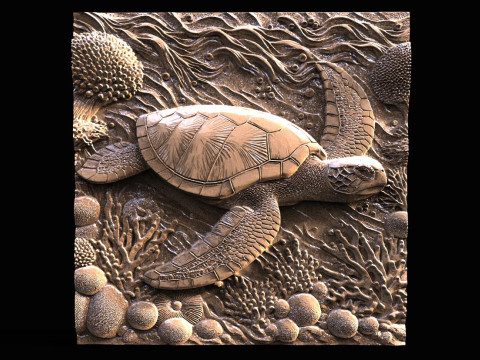 Turtle CNC 3D Принт Модель