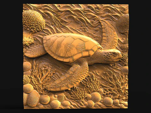 Turtle CNC 3D Print Model