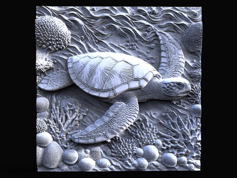 Turtle CNC 3D 打印模型