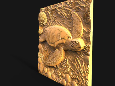 Turtle CNC 3D Print Model