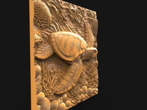 Turtle CNC 3D Print Model