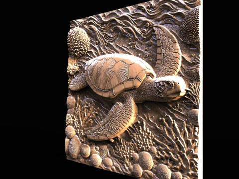 Turtle CNC 3D Print Model