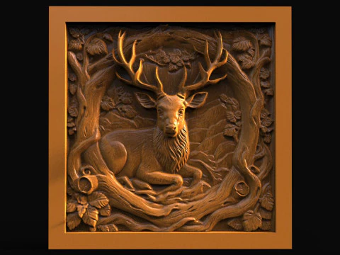 鹿数控 3D 打印模型