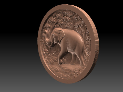 Elephant CNC 3D Druckmodell