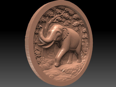 Elephant CNC 3D Druckmodell
