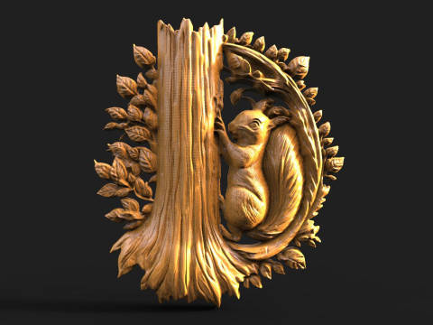 Squirrel CNC 3D printmodel