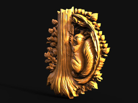 Squirrel CNC 3D Принт Модель
