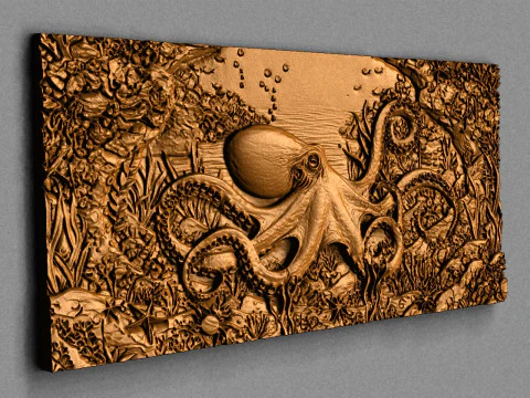 Octopus 3D Print Model