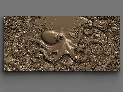 Octopus 3D Print Model