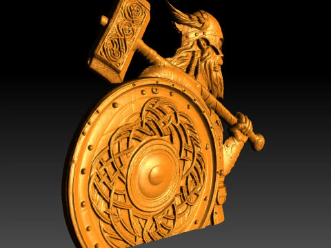 Thor viking 3D Print Model