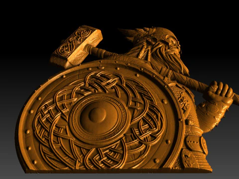 Thor viking 3D Print Model