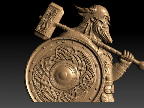 Thor viking 3D Print Model