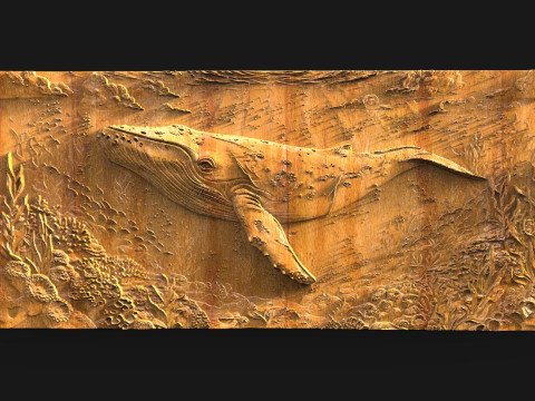 Ballena-Modell 3D 3D Druckmodell