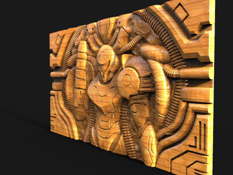Metroid CNC 3D Принт Модель