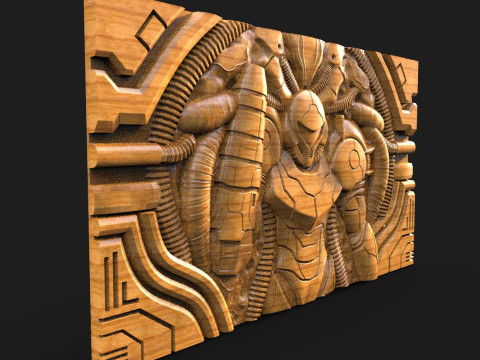 Metroid CNC 3D Принт Модель