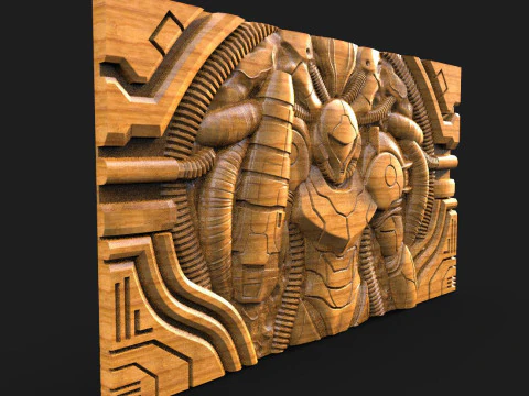 Metroid CNC 3D Print Model