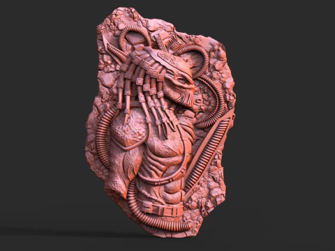 Хищник 3D Принт Модель