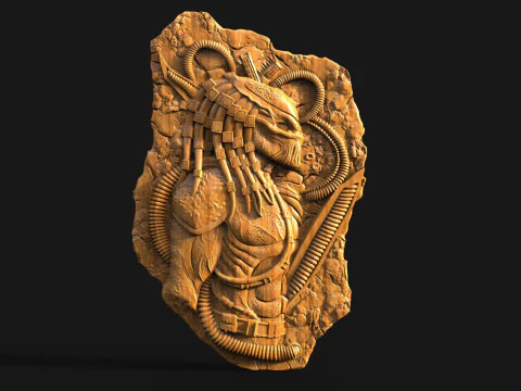 Predator 3D Print Model