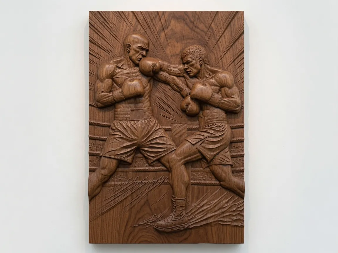 Boxing STL File for CNC and 3D Printing 3D Print Model .c4d .max .obj .3ds .fbx .stl .blend 