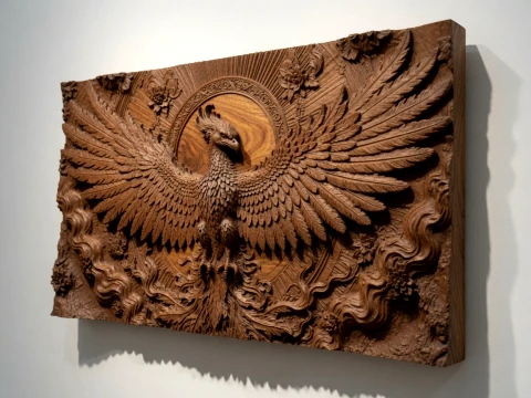 Модель Phoenix с ЧПУ STL 3D Принт Модель