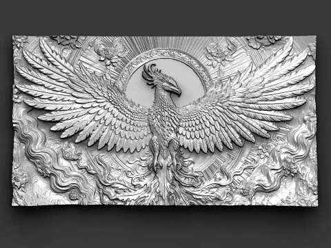 Phoenix CNC STL Model 3D Print Model