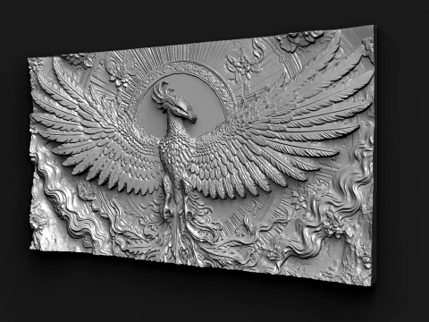 Phoenix CNC STL Model 3D Print Model