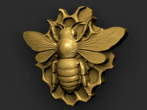 Bienenanh&auml;nger STL-Datei 3D Druckmodell