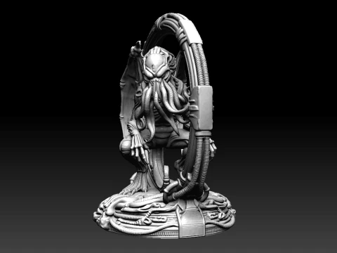Cthulhu Statue STL file for 3D printing 3D Print Model