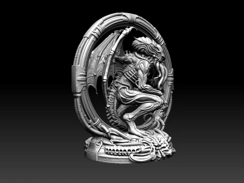 Cthulhu Statue STL file for 3D printing 3D Print Model