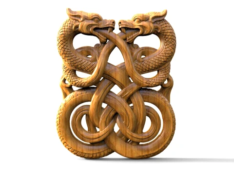 Viking Dragon CNC 3D printmodel