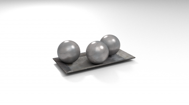 decorative balls tray 3D Model .c4d .max .obj .3ds .fbx .stl .blend 