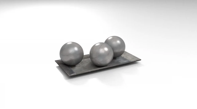 decorative balls tray 3D Model .c4d .max .obj .3ds .fbx .stl .blend