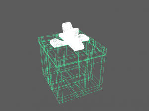 gift box 3D मॉडल