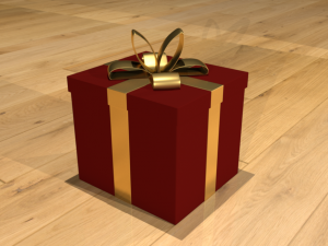 gift box 3D मॉडल