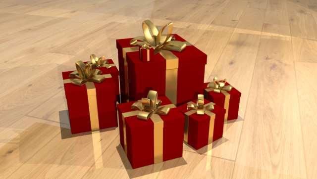 gift box 3D मॉडल .c4d .max .obj .3ds .fbx .stl .blend 