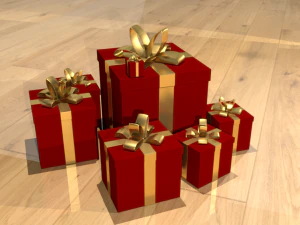 confezione regalo Modello 3D