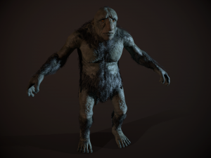 troll 3D 模型