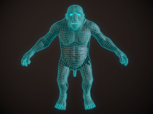 troll 3D 模型