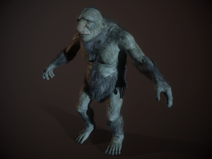 troll 3D 模型