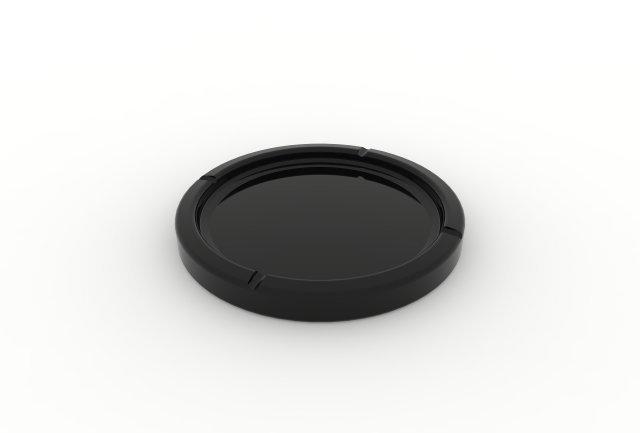 glass ashtray Model 3D .c4d .max .obj .3ds .fbx .stl .blend
