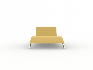 beach chair Modèle 3D