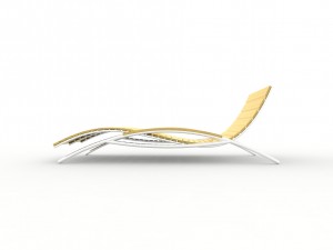 beach chair 3D 모델