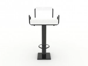 captains seat 3D Model