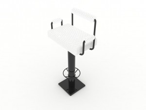 captains seat Model 3D