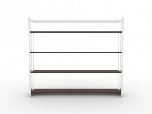 book shelf Modelo 3D