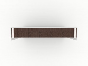 book shelf Modello 3D