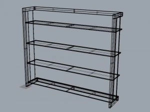 book shelf 3D Model